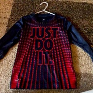 Boys long sleeve Nike shirt